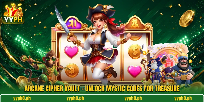 Arcane Cipher Vault - Unlock Mystic Codes For Treasure