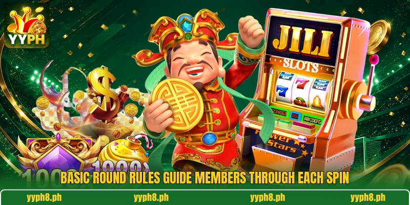 Basic round rules guide members through each spin Basic round rules guide members through each spin