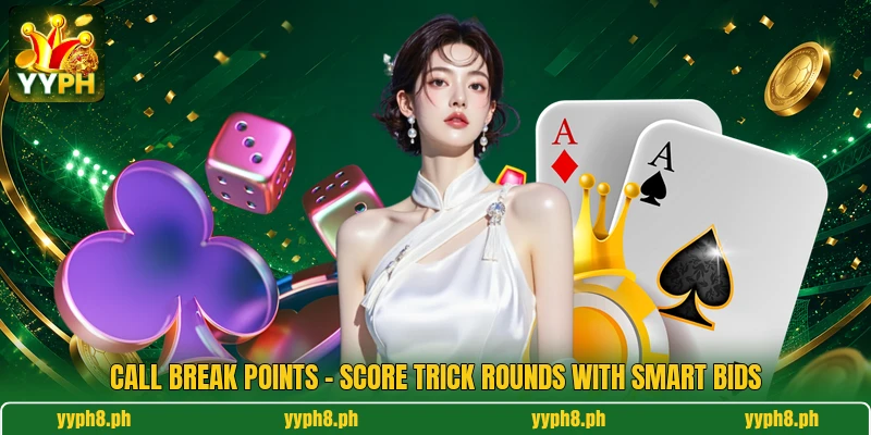 Call Break Points - Score Trick Rounds With Smart Bids