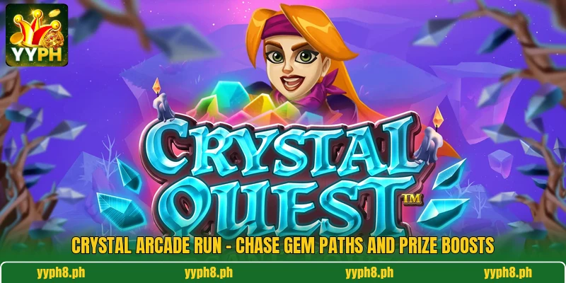 Crystal Arcade Run - Chase Gem Paths And Prize Boosts
