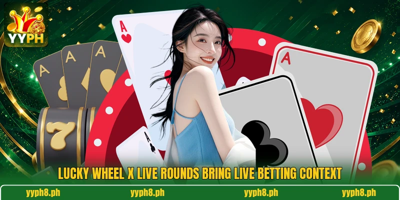 Lucky Wheel X Live rounds bring live betting context Lucky Wheel X Live rounds bring live betting context