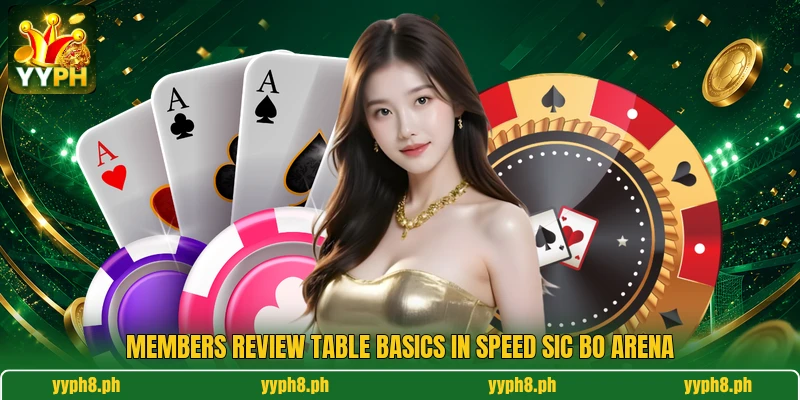 Members review table basics in Speed Sic Bo Arena Members review table basics in Speed Sic Bo Arena