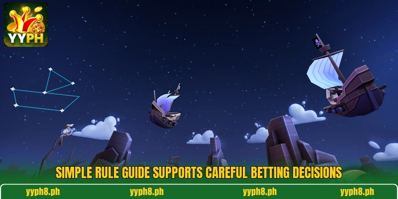 Simple rule guide supports careful betting decisions Simple rule guide supports careful betting decisions